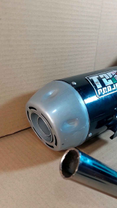 KNALPOT COPY T2M MIO SEMUA TIPE FAZZIO FINO XRIDE GEAR125 BASS ADEM (bonus tameng)