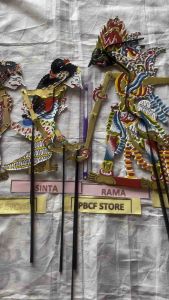 Wayang Kertas RAMA SINTA ARJUNA SRIKANDI
