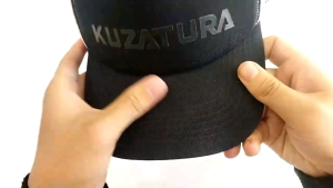 Topi Trucker Jaring KUZATURA Original Bahan Twill Kombinasi Jaring - Topi Casual Olahraga Desain Keren
