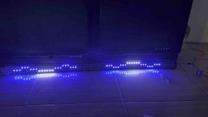 1 Set Setrobo 3 Baris Animasi Wave