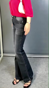 Higwaist Cutbray Jeans Retro Celana Jeans Cutbray Wisker Premium Jeans Cutbray Retro Cutbray Jeans Wanita Terbaru