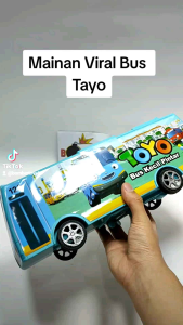 MAINAN ANAK MOBIL BUS BESAR PANJANG BIS PINTAR Friction Power berjalan sendiri bunyi LABUBU ngeng