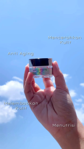 Ryoki Night Cream Krim Malam Pelembap Pencerah Wajah Malam Hari Untuk Semua Jenis Kulit BPOM HALAL