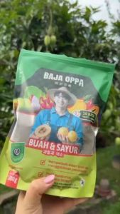 BAJA OPPA [FRUITS AND VEGETABLES] 100% Natural Microbe Fertilizer  - Accelerates Plant Growth Maximize Fruiting Yield with Korean Microbe Technology Bio Fertilizer