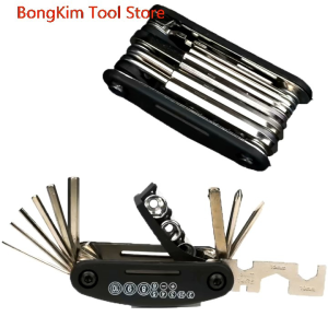 KNIFEZER Obeng Set Multitool Reparasi Sepeda Swiss Army EDC 11 in 1 - T25