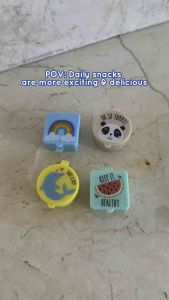 Bollie Baby Tippy 4pcs Mini Condiment Container (Bento Sauce Cups)