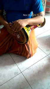 DARBUKA 8INC BAHAN ALUMUNIUM COR FREE TAS