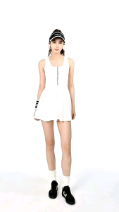 Dress Tennis Dress Golf Premium Baju Olahraga Wanita Import