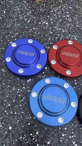 ปิดดุมล้อ สี 105-106มิล 1คู่ งานอลูมิเนียม งานคุณภาพ ได้มาตรฐาน ฝาปิดดุมล้อรถยนต์