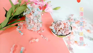 Hard Candy Crane Mini Fruit Slice Candy Thousand Fruit Flavor  Children Snacks Wedding gift Candy