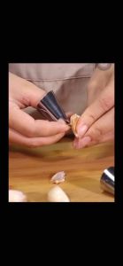 ZYJFC ที่เด็ดผัก ปลอกนิ้วเด็ดผัก ปลอกนิ้วแกะถั่ว สแตนเลส ราคาที่น้อย