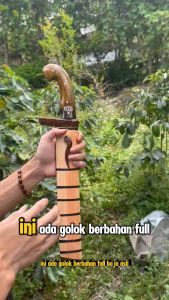Golok Kebun Baja Per Asli | Golok Baja Ekonomis Multifungsi