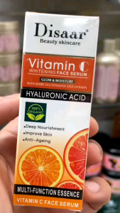 [Ready Stock] Vitamin C Face Whitening Serum Brightening Anti-Aging Glutathione Vitamin Multi-function Glow And Moisture Face Serum 30ml