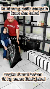 kantor plastik sampah 120 x 100 / trash bag / kantong sampah tebal premium 1 pack tebal dan kuat