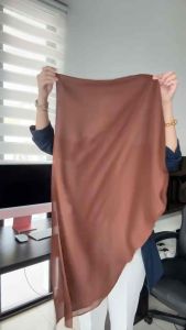 Instant Bawal Shawl Hoodie🔥 (2metre) Selasa Pkai Heavy Chiffon - Flowy Shawl on the go! ✨New Arrival