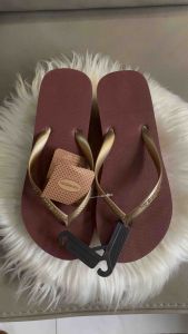 HIGH WEDGE SANDAL WINERED METALLIC STRAP 2.5 inches heel/6cm heel