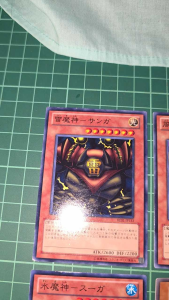 YUGIOH Japanese RB-25 RB-26 RB-27 BE01-JP133 BE01-JP134 BE01-JP135 雷風水魔神 Sanga of the Thunder Kazejin Suijin 1SET (N)