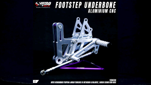 Footstep Underbond Dragbike Yamaha Jupiter MX King Shijiro CNC Project