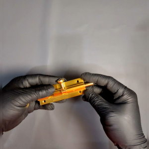 Grendel 4 Inch l Barrel Bolt Slot Pintu Kuning