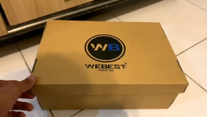 Sepatu PDH Tali Putar Webest & Berkualitas Tinggi