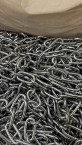 5mm 304 Stainless Steel Long Link Chain Industry Welded Binding Chain (meter) / Rantai Tidak Berkarat