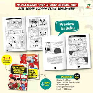 Komik Cara Dahsyat Setan Menggoda Manusia (2 in 1/bolak balik)
