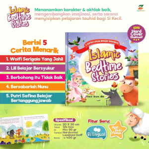 Buku Cerita Tidur Islam Bilingual Indonesia-Inggris