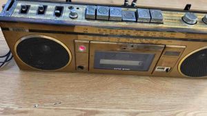 Radio cassette fisher 1980 hàng cổ sưu tầm