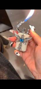 HỘP QUẸT BẬT LỬA GA ĐÁ 2 CHẾ ĐỒ LỬA HÌNH ĐÔI CÁNH SUPONSHOP