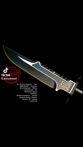 Microtech รุ่น Interceptor ได้รับแรงบันดาลใจมาจากหนังอาร์โนลด์แสดงคอมมานโด ใบดำตัดขอบเงิน ซองพลาสติก สวยมากครับ The Story Behind Arnold Schwarzenegger’s Knives in “Commando” #microtech #microtech interceptor #interceptor #commando #commamdo knife #มีดแส