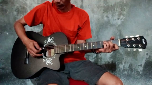 Gitar Original Untuk Pemula Akustik dan Elektrik Banyak Bonus
