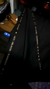 Kain Super Jetblack Tuxedo Eclips Bahan Celana Dan Jas