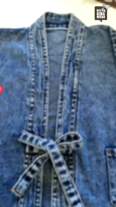 Setelan Anak Perempuan Vitto Kidswear Oneset Kyomi Jeans Outer Set Kulot Anak Cewek