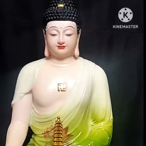 [ Cao 30 cm  nhiều màu ]  Tượng Phật Dược Sư Chất Liệu Bột đá cao cấp MS 3 - Hàng Nhập Khẩu