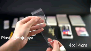 Plastik OPP Bening Seal Lem Isi 100 Lembar 8x8 9x9 10x10 11x11 12x12 13x13 14x14 10x15 15x15 6x18 7x15 7x22 8x12 8x15 8x18 Plastik Lem Bening Serbaguna Kue Roti Accesories Souvenir Cookies Undangan