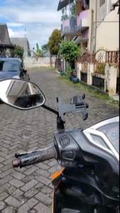 Holder Motor Besi Phone Holder Kaca spion ( Tanpa Kunci L ) Universal Bracket