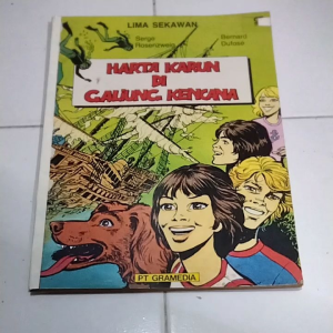 Komik Lima Sekawan Harta Karun Galiung Kencana Patung Dewa Aneh