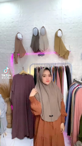 Hijab Instan Bergo Daily Azalea Size L/Bergo Instan Daily Size L Termurah