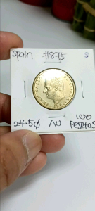 100 Pesetas Spain Coin 1986 (AU) #875