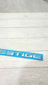 Emblem Bagasi Tulisan Prestige HRV CRV BRV Original