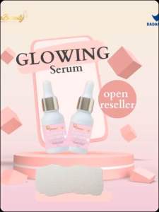 GLOWING SERUM SHALISABEAUTY EKSTRAK MELON