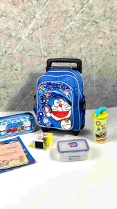 Tas Troly Anak PG PAUD Motif Superhero