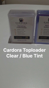 Cardora Premium Toploaders with Film Fits 35PT Cards Perfect for Standard TCG Pokemon MTG