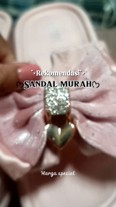 SANDAL JELLY KARET HILOS pita dua ukuran