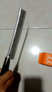 pisau cacah daging/tulang - pisau dapur serbaguna - bahan asli baja per - pisau cacah