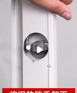 Ổ khoá tủ Inox cao cấp khoá tủ 2 thanh đôi