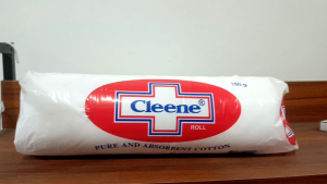 PER ROLL CLEENE PURE AND ABSORBENT COTTON 150GRAMS