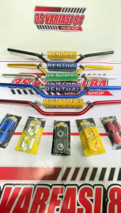 paket hemat stang Rhenthal cnc import+busa stang+stabilizer stang+Riser cnc import