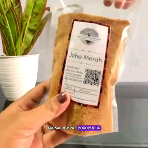 Jahe Merah Bubuk Instan Premium - Habatussauda & Madu Blend