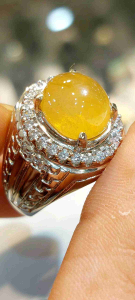 CINCIN BATU PERMATA NATURAL SAPPHIRE AFRIKA